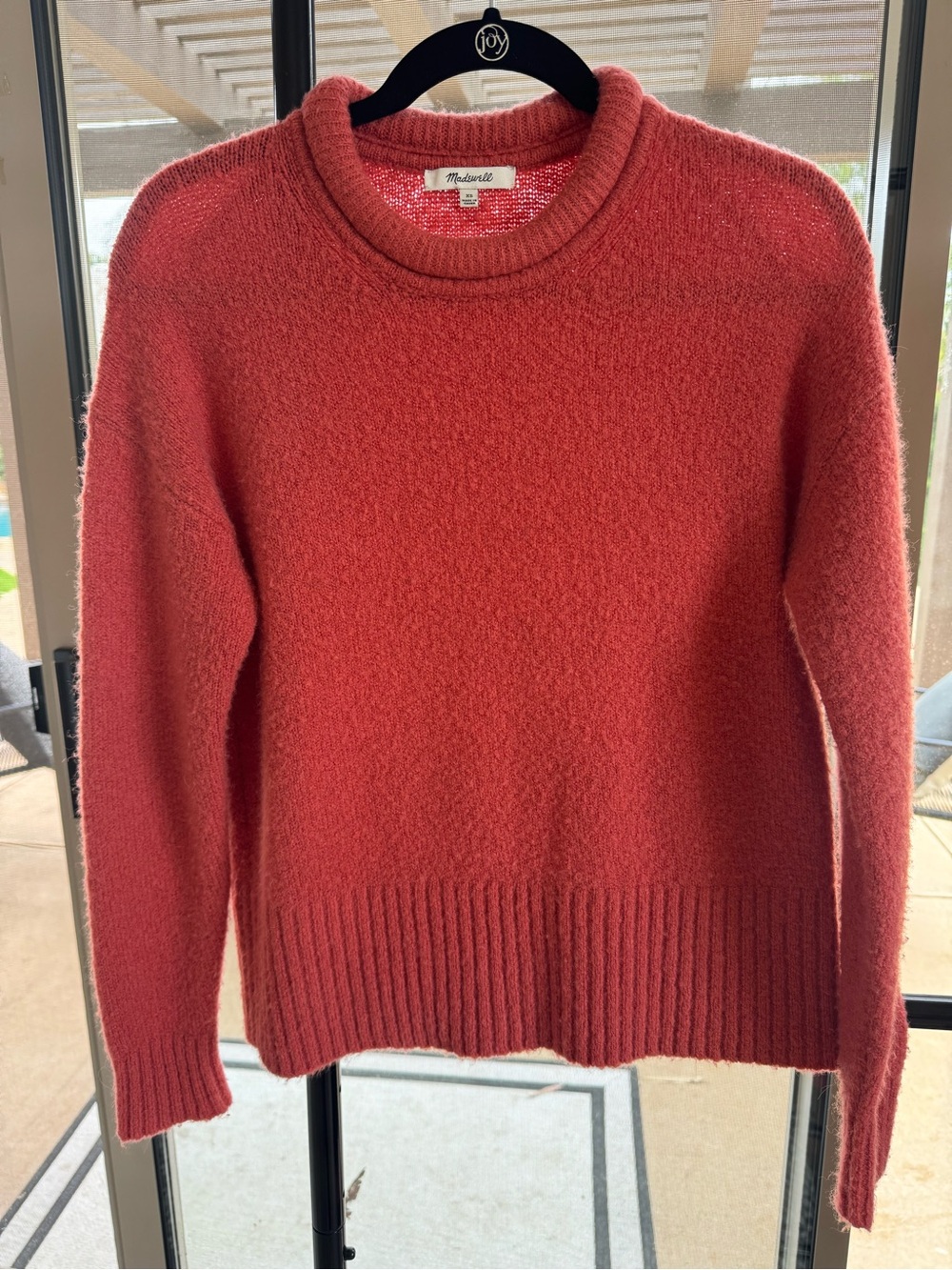 Madewell Roll Neck Pullover Wool Alpaca Blend